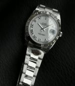 WKD Factory Rolex Datejust 41mm 3235 Movement Roman Markers White Face Watch